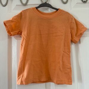 🦁 Primary Orange Kids Short Sleeve Tee
